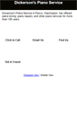 Mobile Screenshot of dickersonspianoservice.com
